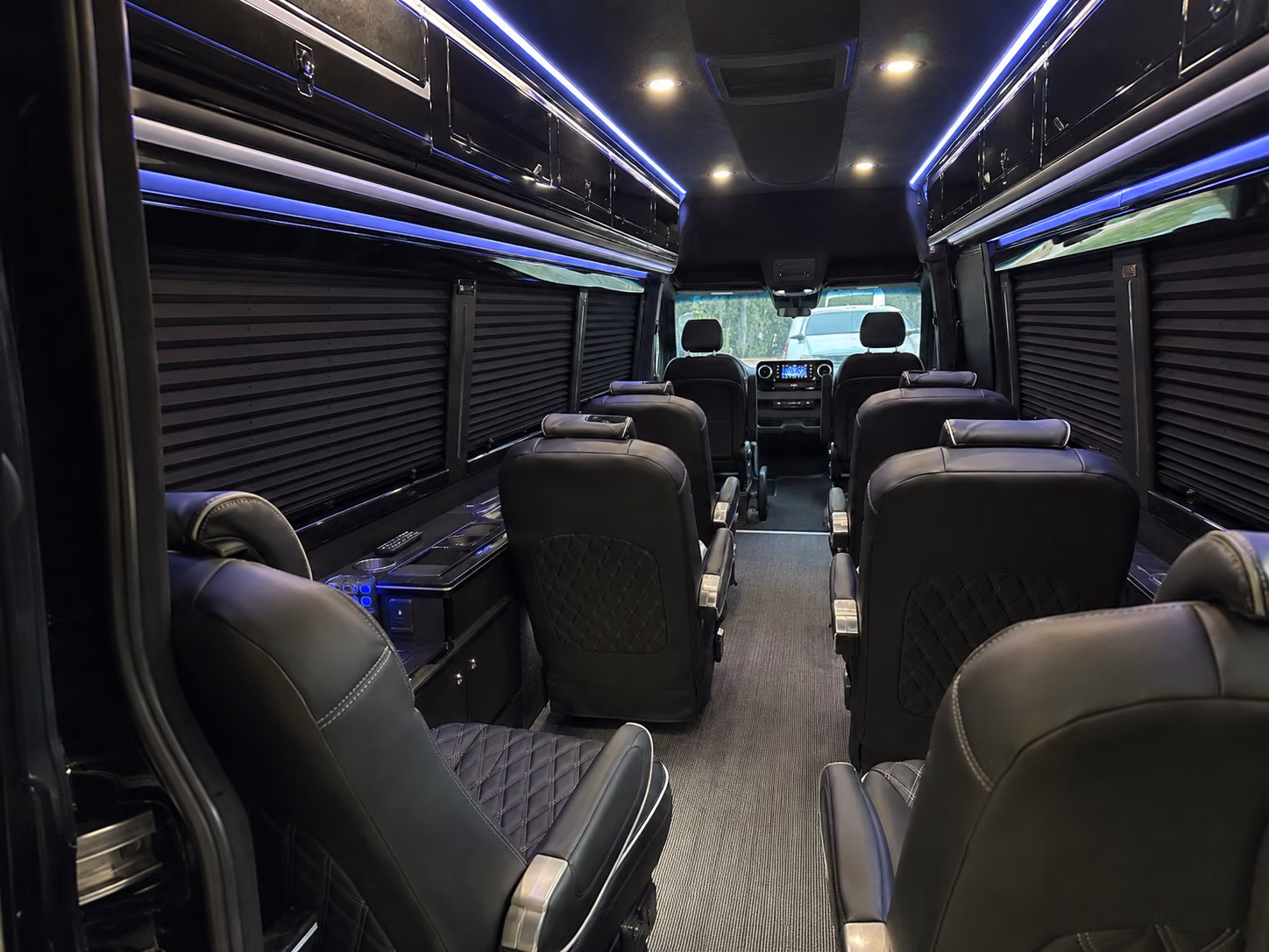 buffalo 10 passenger sprinter van inside
