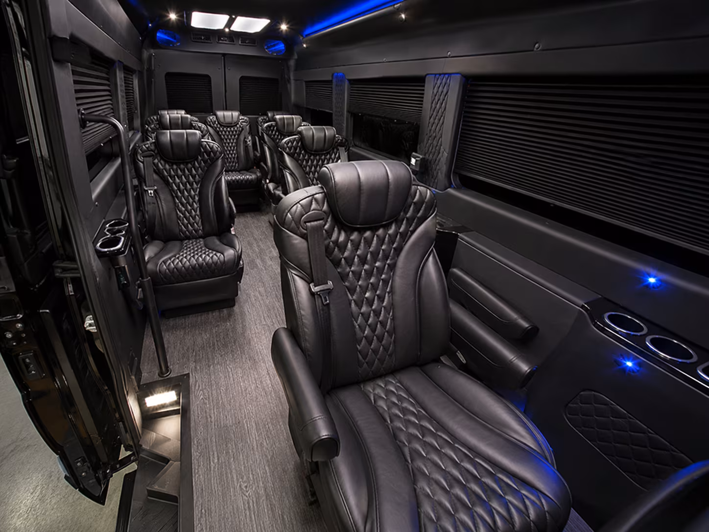 buffalo 18 passenger sprinter van inside
