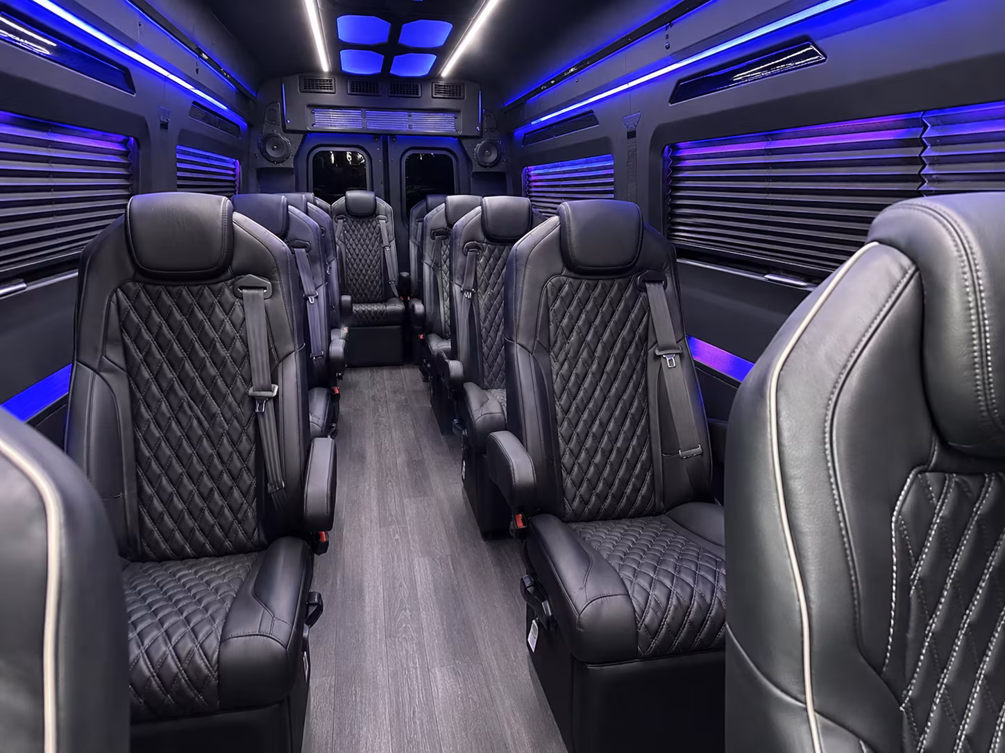 buffalo 20 passenger sprinter van inside