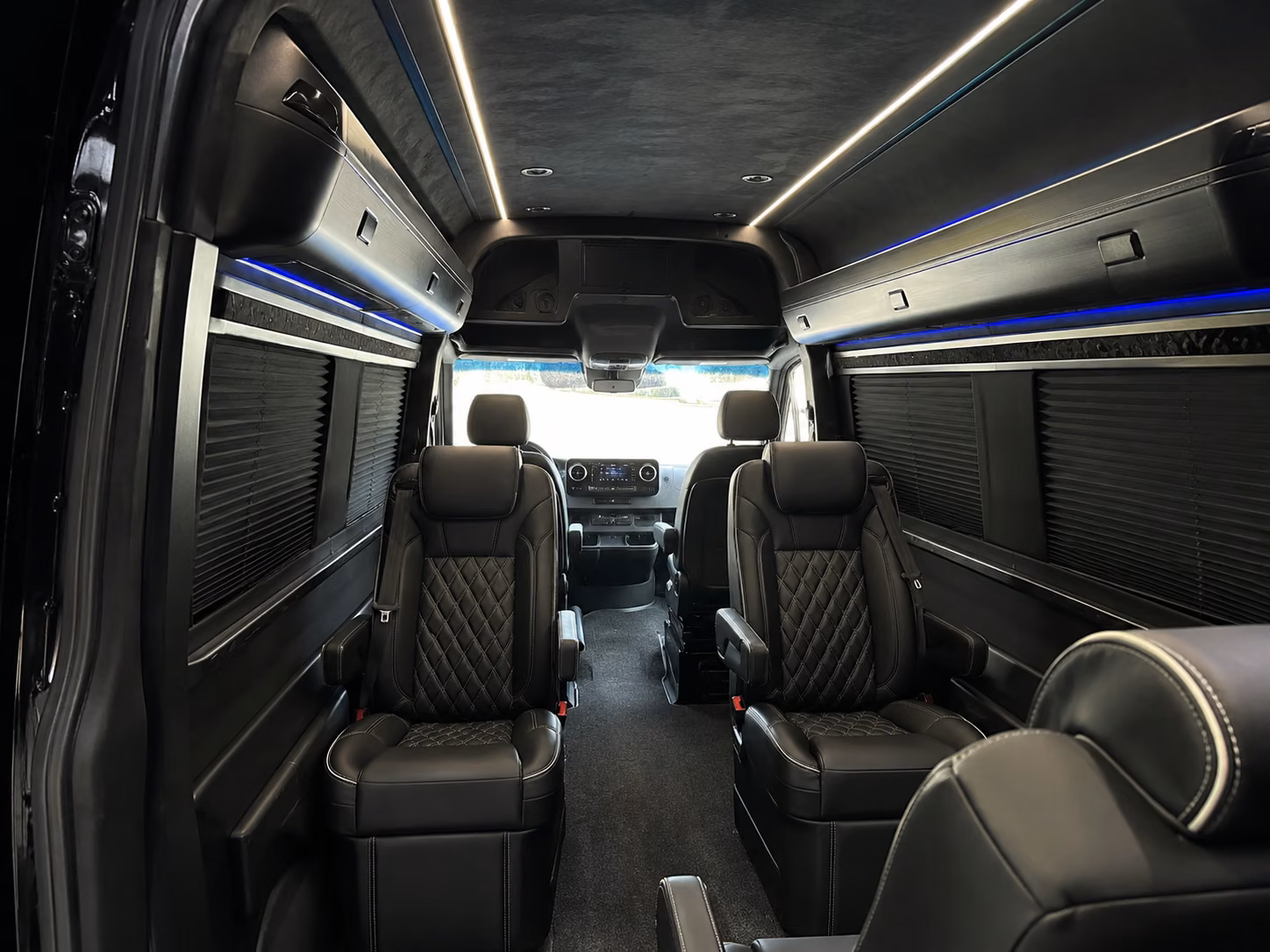 buffalo 8 passenger sprinter van interior