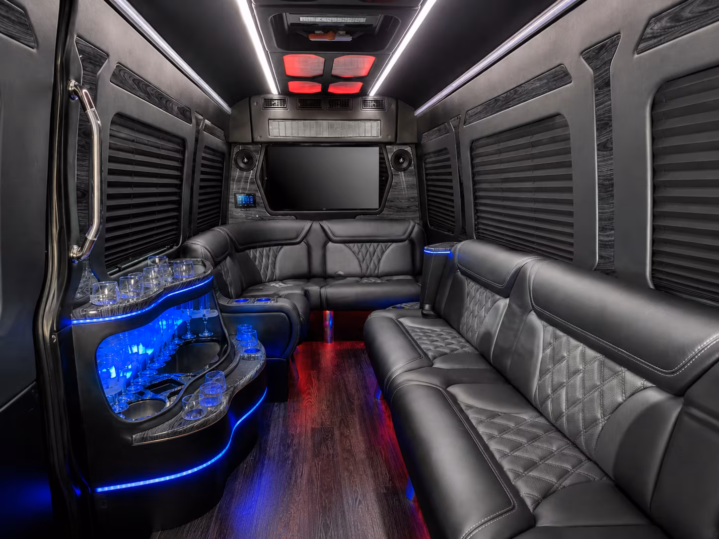 buffalo sprinter limousine inside