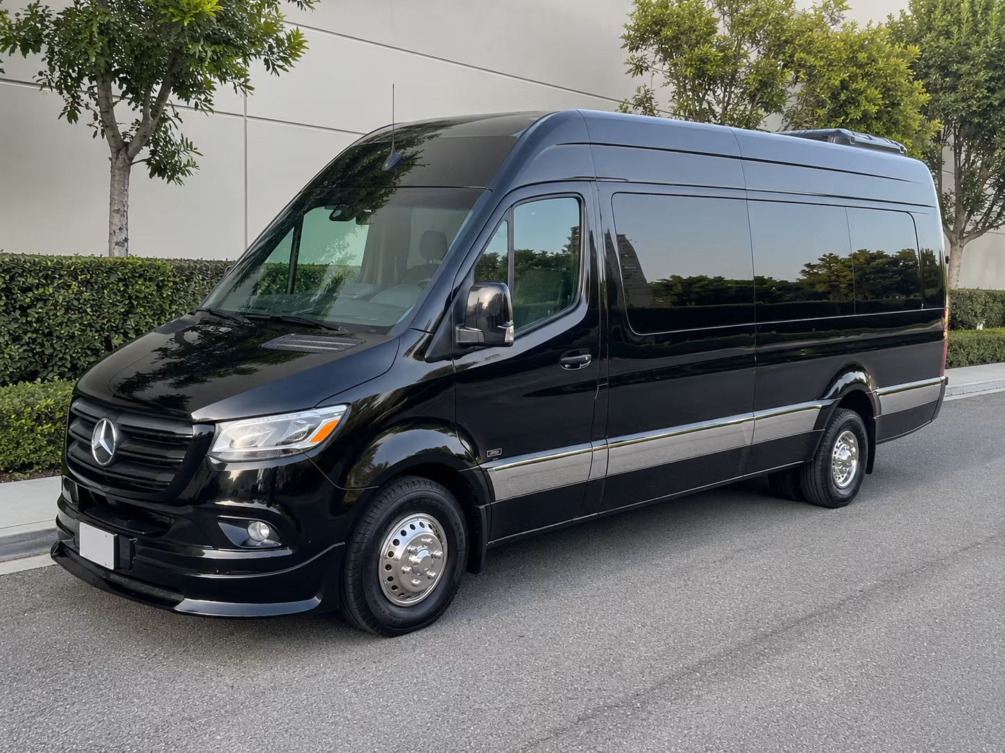 buffalo sprinter van shuttle service for concert parking hotel pickups and post event rides